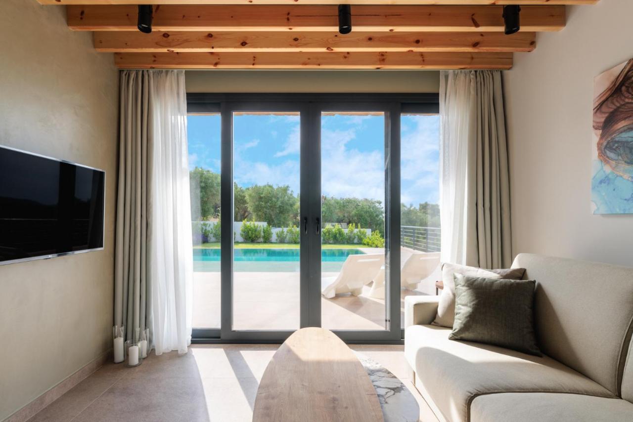 Villa Five Senses Of Luxury à Kalandra Extérieur photo